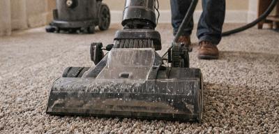 Residential carpet cleaning service