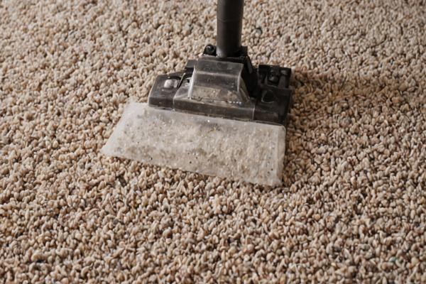 Pre-treatment application on carpet stains